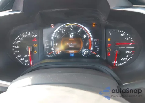 2019 Chevrolet Corvette Grand Sport из США, поврежденный, VIN 1G1YW2D73K5103612